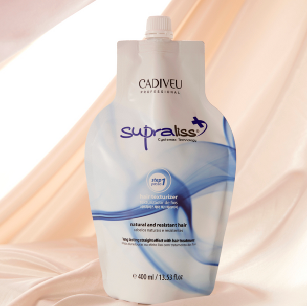 CADIVEU Supraliss Hair Texturizer Natural and Resistant Hair 400ml