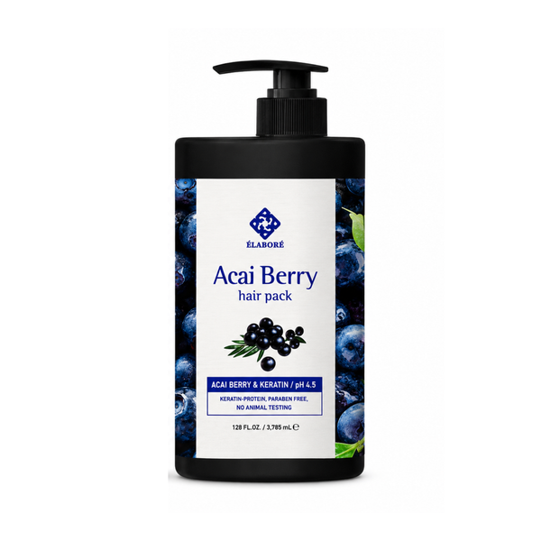 Elabore Acai Berry Super Hair Pack 33.80 fl.oz./1000ml – Salon De
