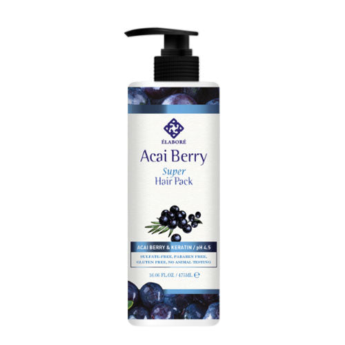 Elabore Acai Berry Super Hair Pack 16.06 fl.oz./475ml