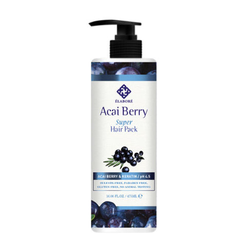 Elabore Acai Berry Super Hair Pack 16.06 fl.oz./475ml