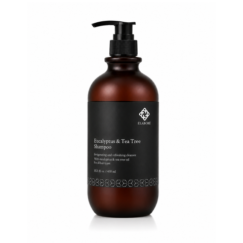 Elabore Eucalyptus & Tea Tree Shampoo 15.21fl. oz./450ml