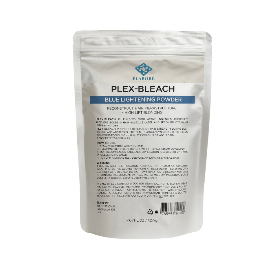 Elabore Plex-Bleach [Blue Lightening Powder] 500g/ 17.67 fl.oz