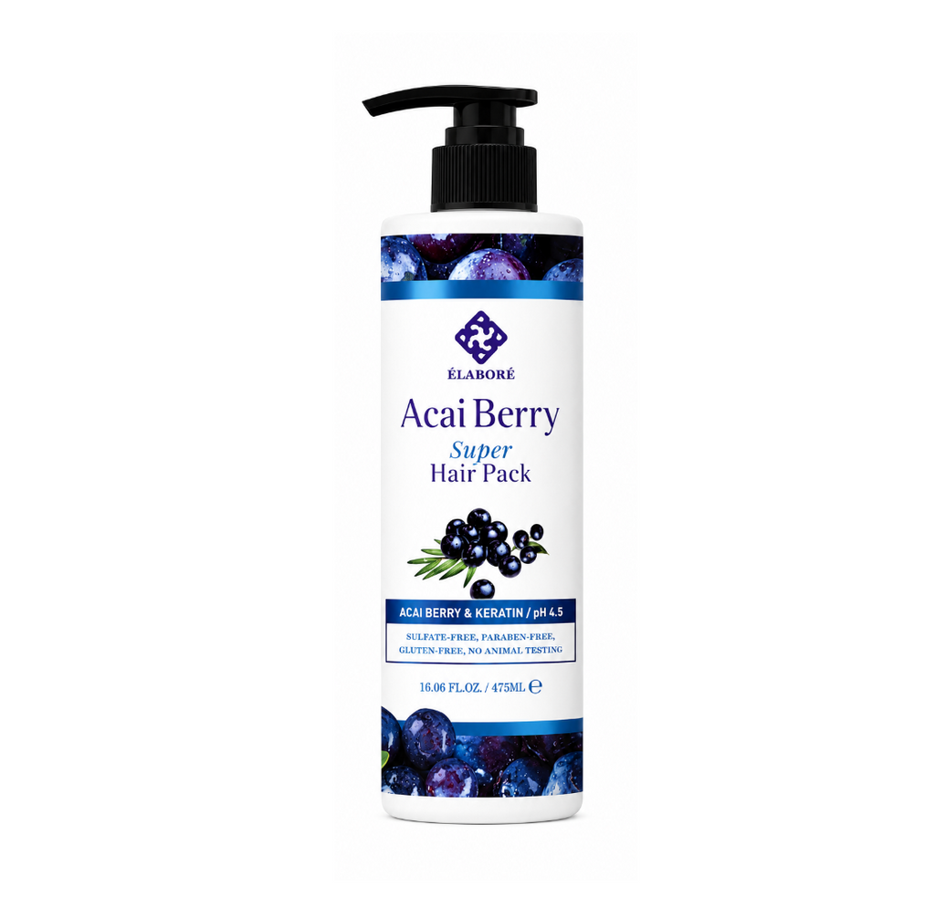 Elabore Acai Berry Super Hair Pack 16.06 fl.oz./475ml