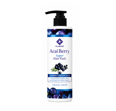Elabore Acai Berry Super Hair Pack 16.06 fl.oz./475ml