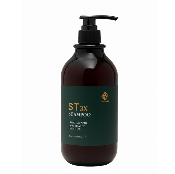 Elabore ST 3X Shampoo - Scalp Therapy Shampoo for Thin & Weak Hair, Removes Scalp Buildup, Anti-Dandruff