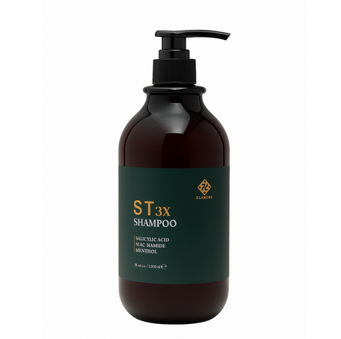 Elabore ST 3X Shampoo - Scalp Therapy Shampoo for Thin & Weak Hair, Removes Scalp Buildup, Anti-Dandruff