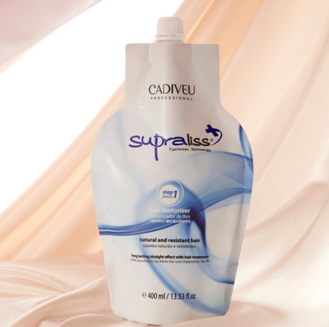 CADIVEU Supraliss Hair Texturizer Natural and Resistant Hair 400ml