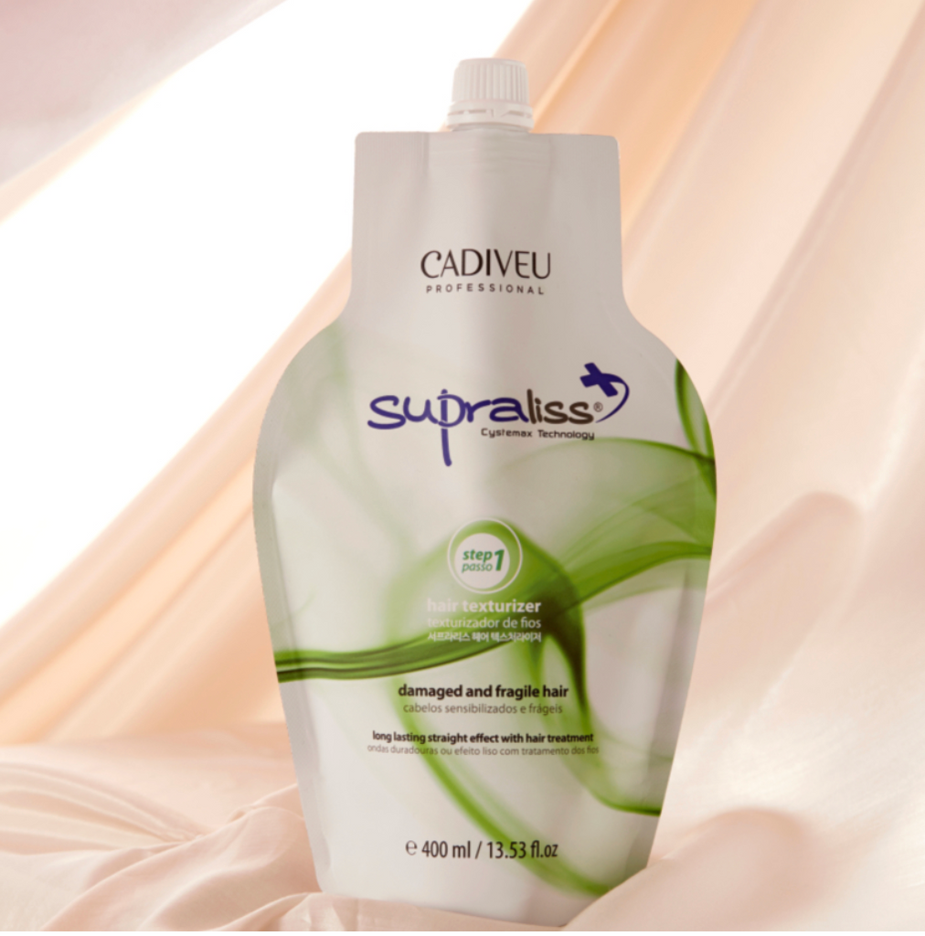 CADIVEU Supraliss Hair Texturizer Damaged and Fragile Hair 400ml