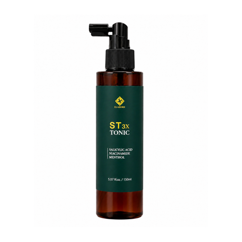 Elabore ST 3X Tonic - Scalp Therapy, Hair Growth Restorer, Oil-Control Scalp Care, 5.07 fl.oz/ 150ml