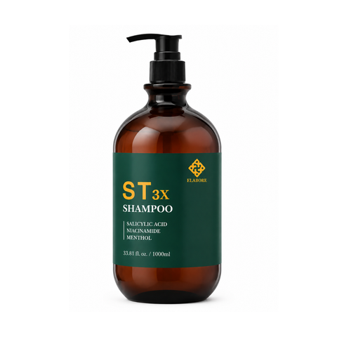 Elabore ST 3X Shampoo - Scalp Therapy Shampoo for Thin & Weak Hair, Removes Scalp Buildup, Anti-Dandruff 1000ml