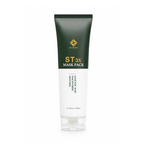 Elabore ST 3X Mask Pack - Scalp Therapy for All Scalp Types, Releases Stress, Softens Exfoliation, Cleans Hair Follicles, Strengthens Roots 8.11 fl. oz/ 240ml