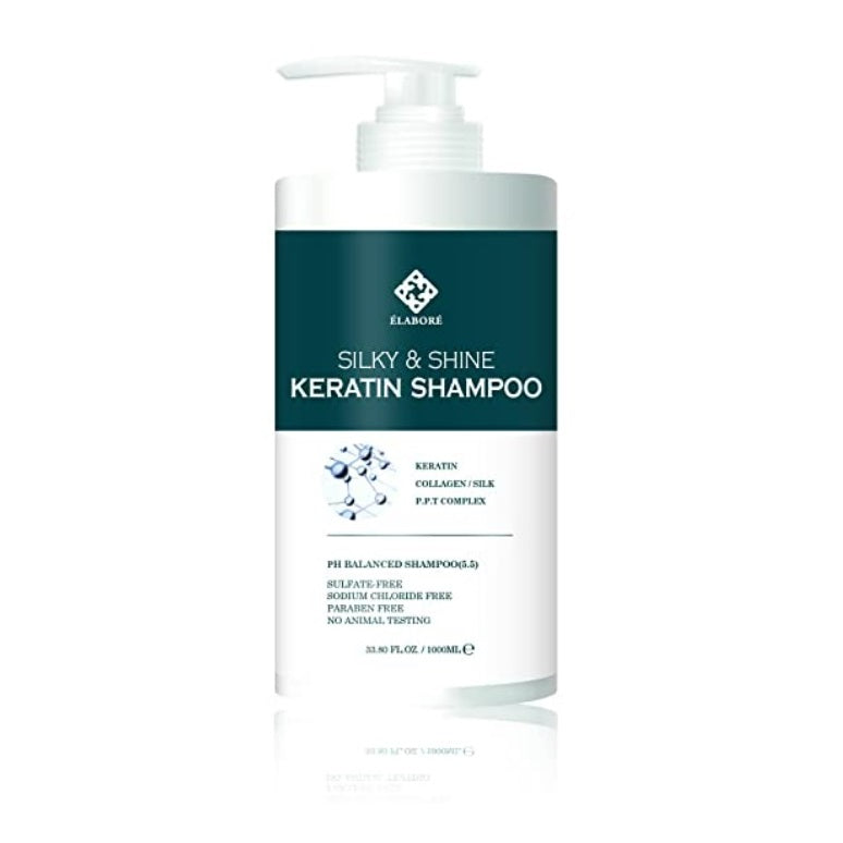 Elabore Silky & Shine KERATIN Shampoo 33.80fl.oz/ 1000ml