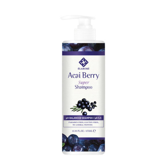 Elabore Acai Berry Super Shampoo 16.06 fl.oz./475ml