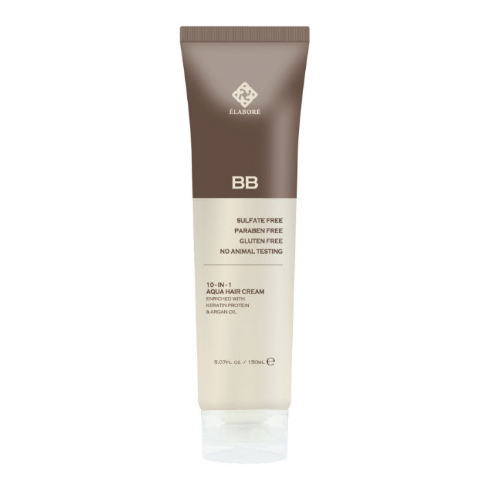 Elabore Aqua Hair BB Cream - 10-IN-1 Multi Purpose Hair Cream